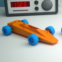 Small Lotus 56B Turbine Formula 1 racing car 3D Printing 383458