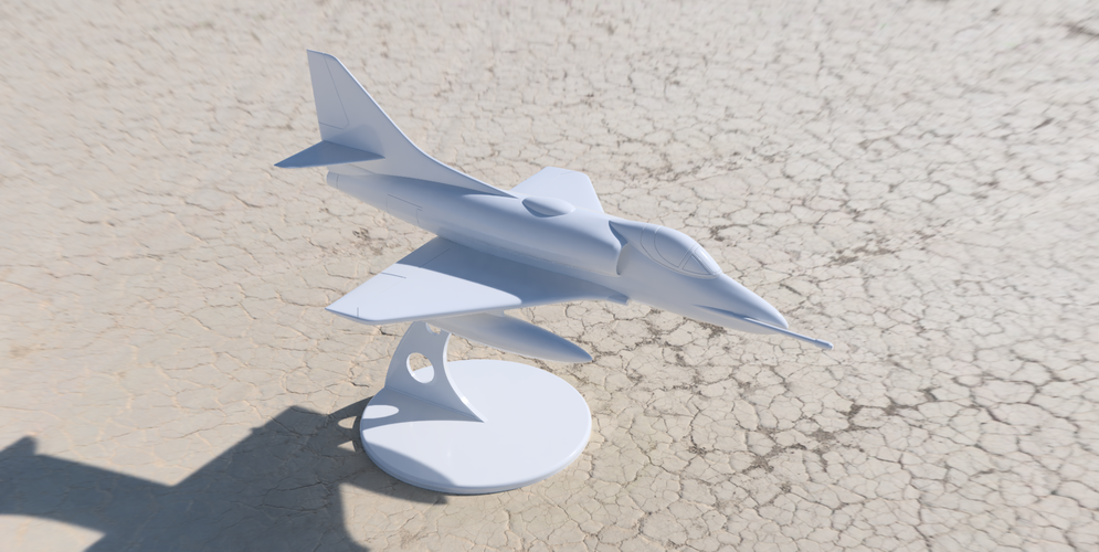  A4 Skyhawk  3D Print 383470
