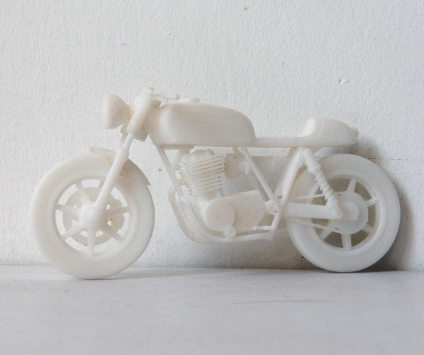 Moto Cafe Racer scalemodel 3D Print 383484