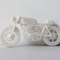 Moto Cafe Racer scalemodel - Thumbnail 4