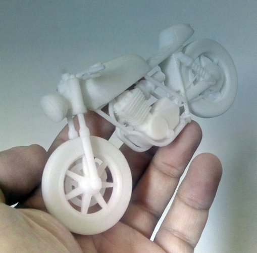 Moto Cafe Racer scalemodel 3D Print 383488