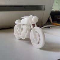 Moto Cafe Racer scalemodel - Thumbnail 9
