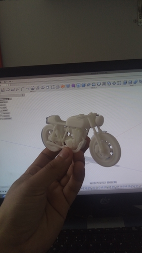 Moto Cafe Racer scalemodel 3D Print 383490