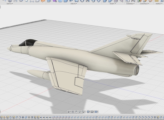  Dassault Super Etendard 3D Print 383494