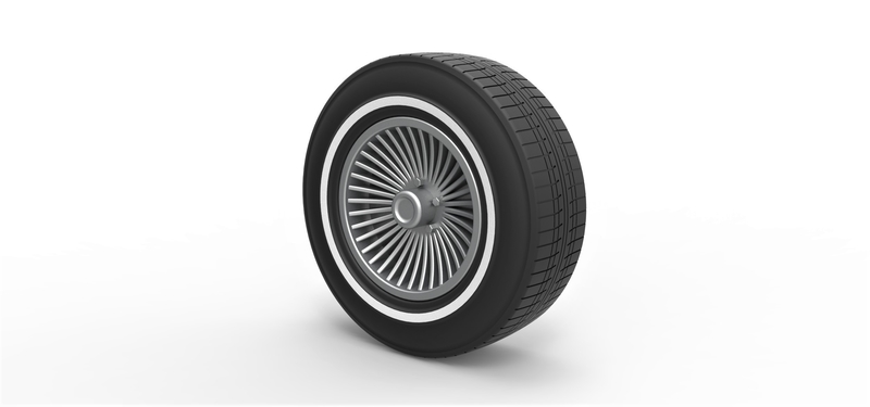 Diecast Car wheel 4