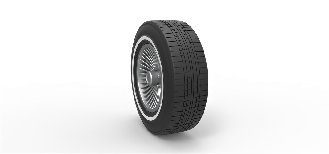 Diecast Car wheel 4 3D Print 383537