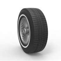 Diecast Car wheel 4 - Thumbnail 2