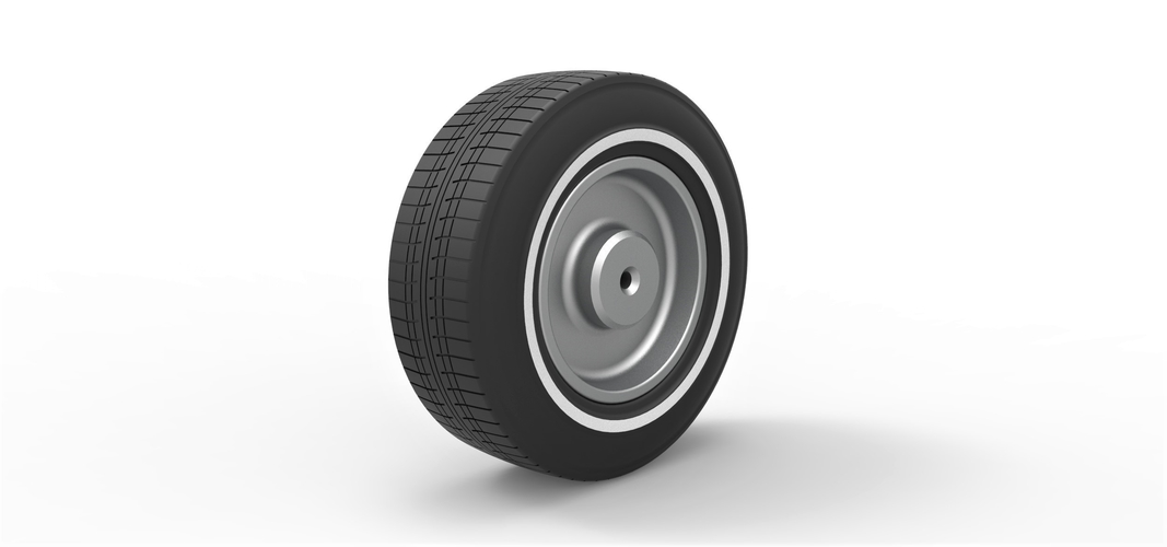 Diecast Car wheel 4 3D Print 383539