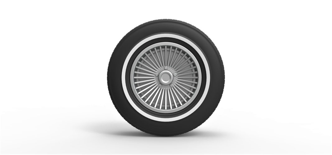Diecast Car wheel 4 3D Print 383540