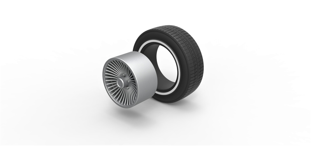Diecast Car wheel 4 3D Print 383541