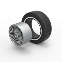 Diecast Car wheel 4 - Thumbnail 6