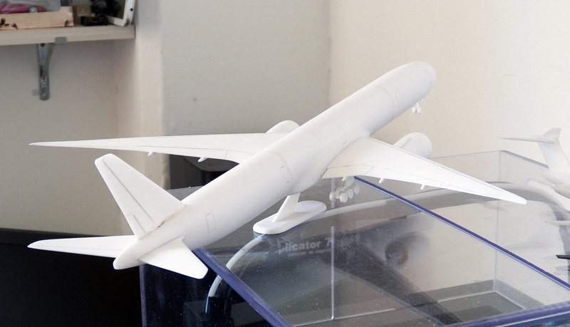 Boeing 777X aircraft scalemodel - Pinshape