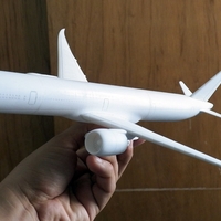 Boeing 777X aircraft scalemodel - Thumbnail 2
