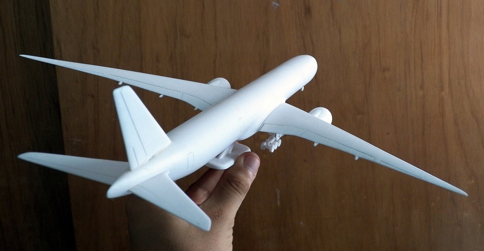 Boeing 777X aircraft scalemodel 3D Print 383546