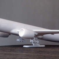 Boeing 777X aircraft scalemodel - Thumbnail 10