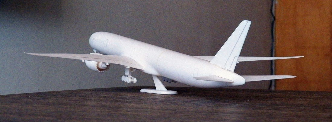Boeing 777X aircraft scalemodel 3D Print 383553