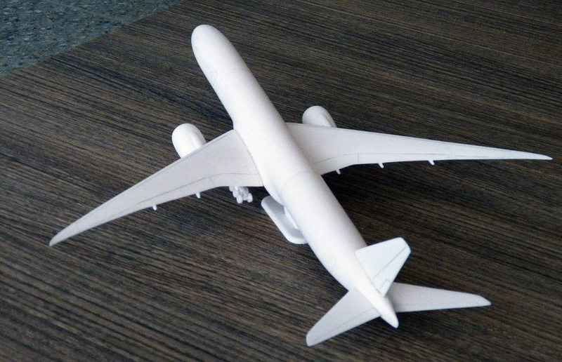 Boeing 777X aircraft scalemodel - Pinshape