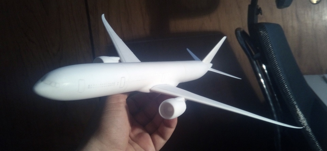 Boeing 777X aircraft scalemodel 3D Print 383558