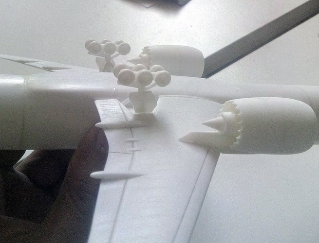 Boeing 777X aircraft scalemodel 3D Print 383559