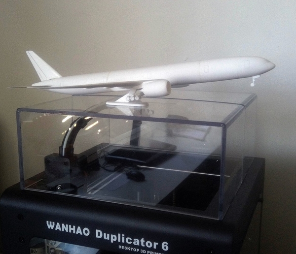 Boeing 777X aircraft scalemodel