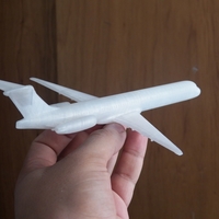 MD80 AIRCRAFT SCALE MODEL - Thumbnail 1