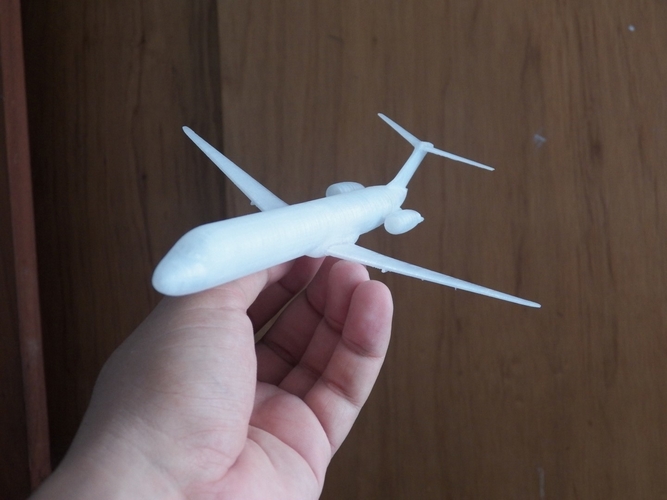 MD80 AIRCRAFT SCALE MODEL 3D Print 383564