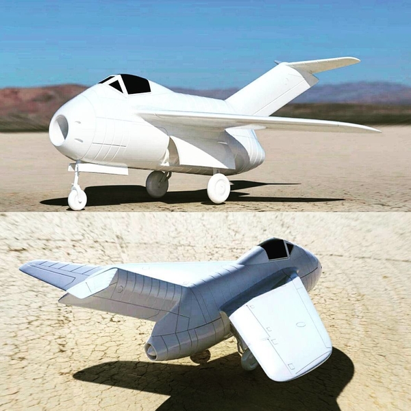  Ta 183 Huckebein Focke-Wulf Jet concept figther