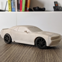Dodge Challenger Bodie for OpenZ 1:28 RC Chassis V3b - Thumbnail 2