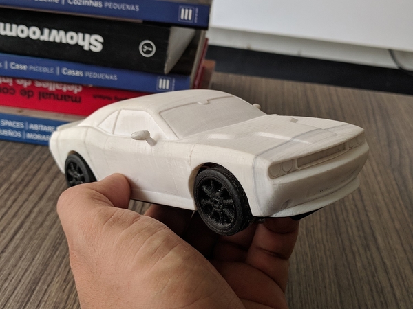 Dodge Challenger Bodie for OpenZ 1:28 RC Chassis V3b