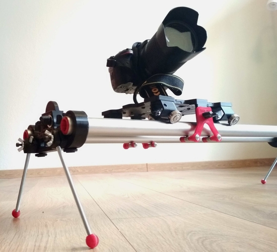 TimeLapse slider rails holders support