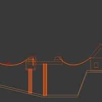 electric power tower 3D model Low-poly 3D model - Thumbnail 8