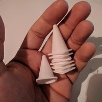 Small 40MM TRAFFIC CONE (OPENZ SCENERY) 3D Printing 383620
