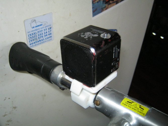 Electronic Device Holder (With Quick Release) for Bikes  3D Print 38365