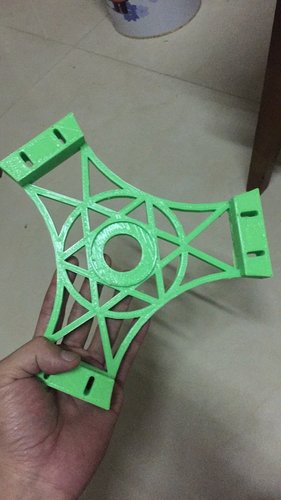 Kossel Mini universal filament spool holder 3D Print 38366