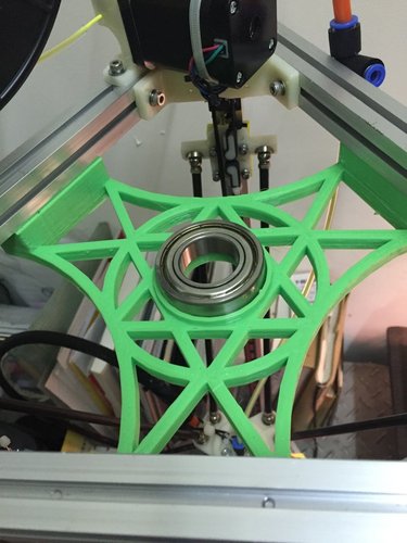Kossel Mini universal filament spool holder 3D Print 38371