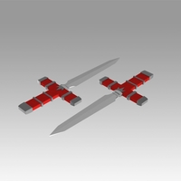 Togainu no Chi Rin Knife Cosplay Weapon Prop  - Thumbnail 2