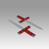 Togainu no Chi Rin Knife Cosplay Weapon Prop  - Thumbnail 4