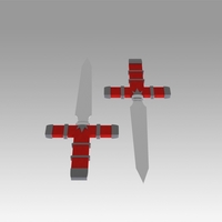 Togainu no Chi Rin Knife Cosplay Weapon Prop  - Thumbnail 5