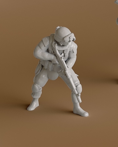 Soldier  2 3D Print 383780