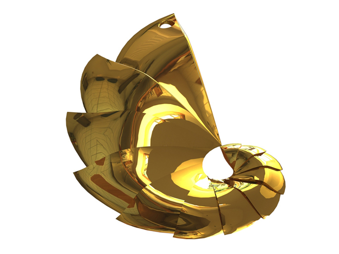 spiral earring 3D Print 383792