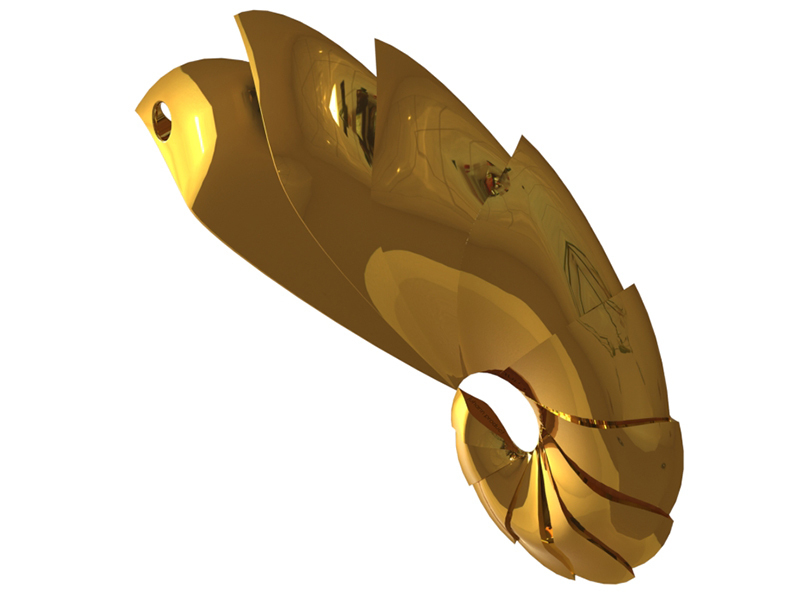 spiral earring