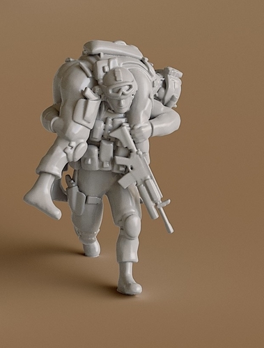 Soldier  6 3D Print 383796