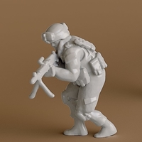 Small Soldier  7 3D Printing 383799