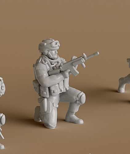 Soldier  12 3D Print 383804