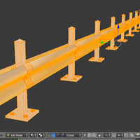 Road Safety Barrier guard rail - Thumbnail 4