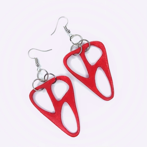 Triangle Earring 3D Print 383823