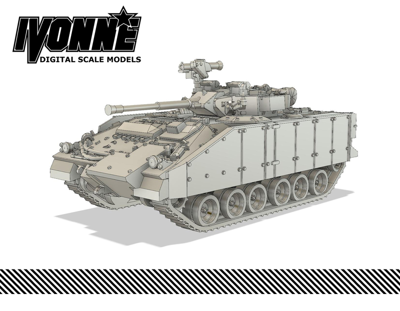FV510 WARRIOR IFV MILITARY TANK
