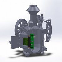 Steampunk digital clock - Thumbnail 4