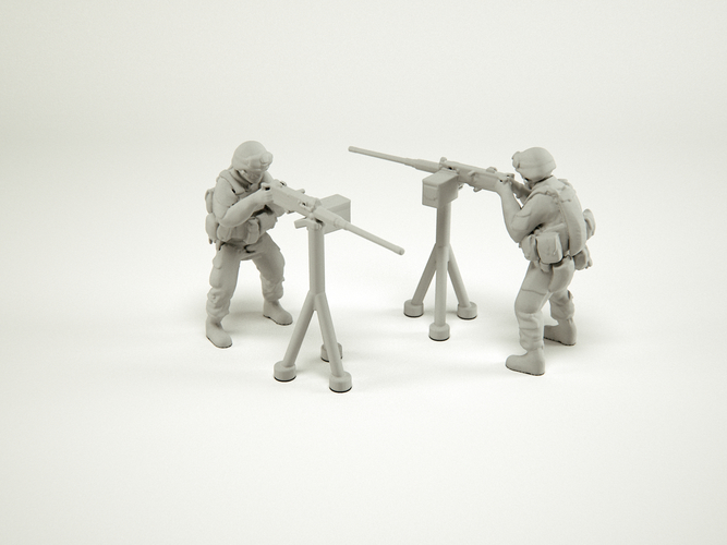 Group 3 of Soldiers 3D Print 383992