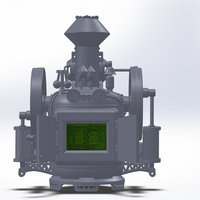 Steampunk digital clock - Thumbnail 6